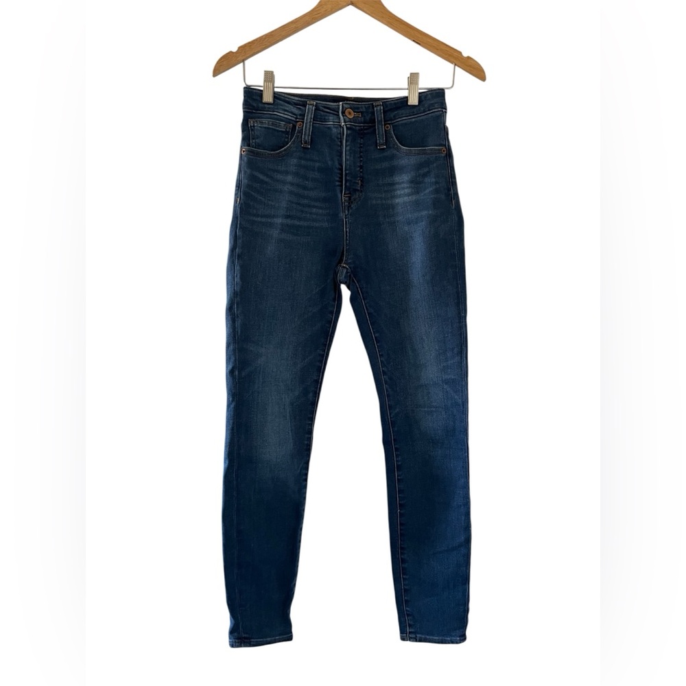 J. Crew Mercantile Dark Wash High Rise Skinny Jeans